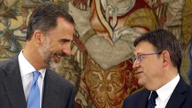El Rey llama a Ximo Puig para interesarse por la situación de la Vega Baja y la Comunitat
