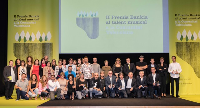 Bankia, el IVC y FSMCV entregan sus galardones en los ‘Premios Bankia al talento musical en la Comunitat’