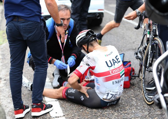 Cavagna, victoria imperial en Toledo, Roglic cae, le esperan y sigue de rojo
