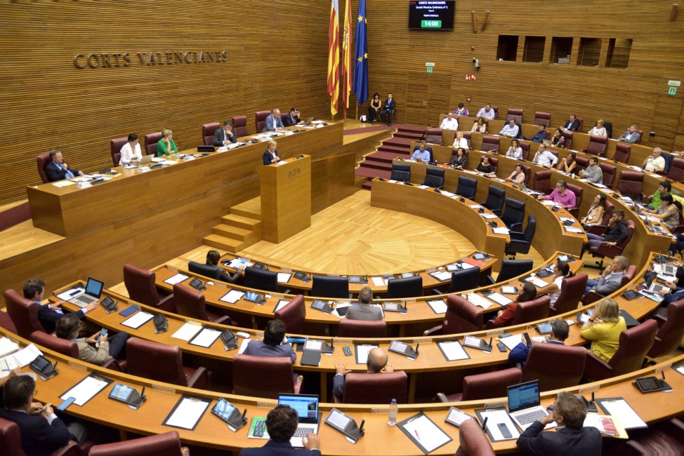 Corts Valencianes. Foto: CORTS - 