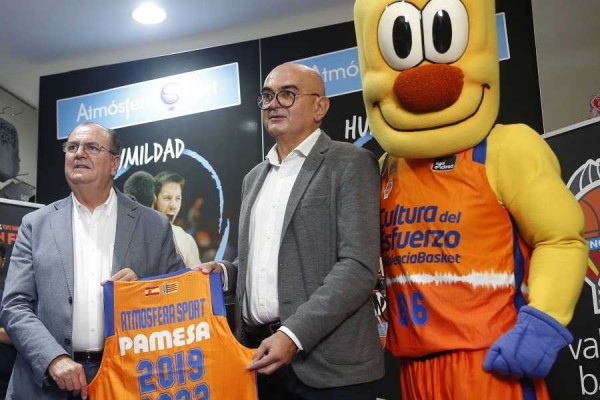 Atmósfera Sport renueva su compromiso con Valencia Basket hasta 2022
