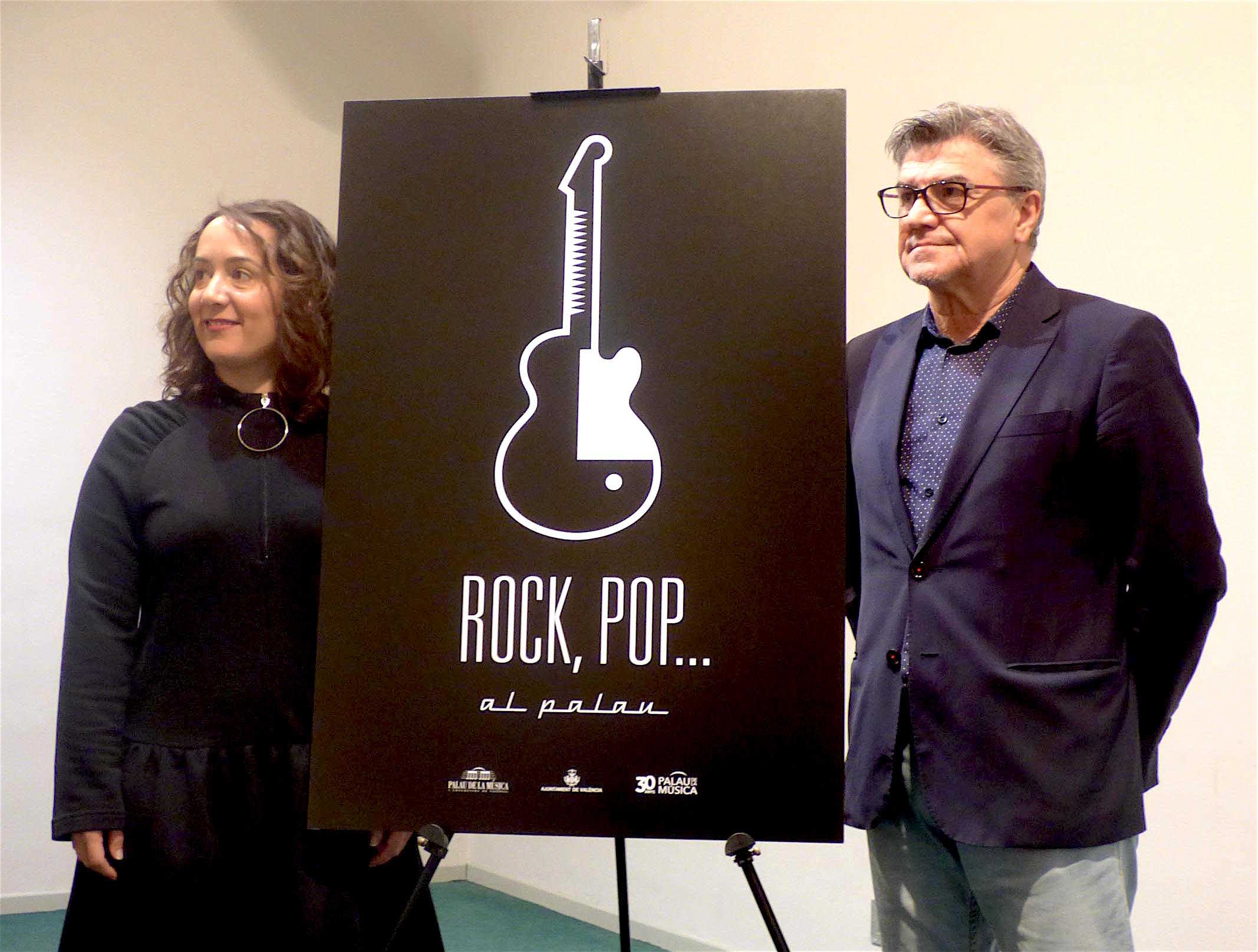 La presidenta del Palau, Glòria Tello, y el director, Vicent Ros (Foto: PALAU) - 