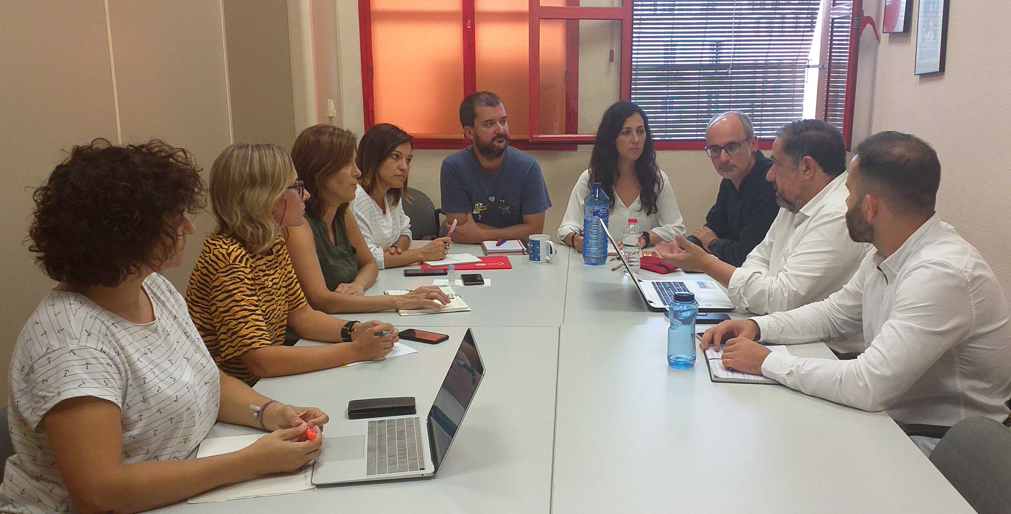 Reunión 'clandestina' de la Plataforma per un Finançament Just