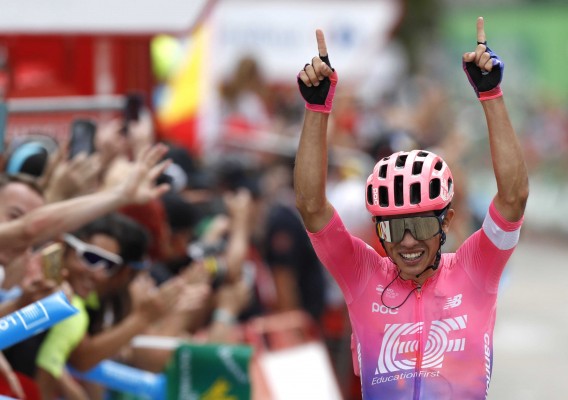 Higuita rey en la Sierra de Madrid, Roglic da otro paso por la roja
