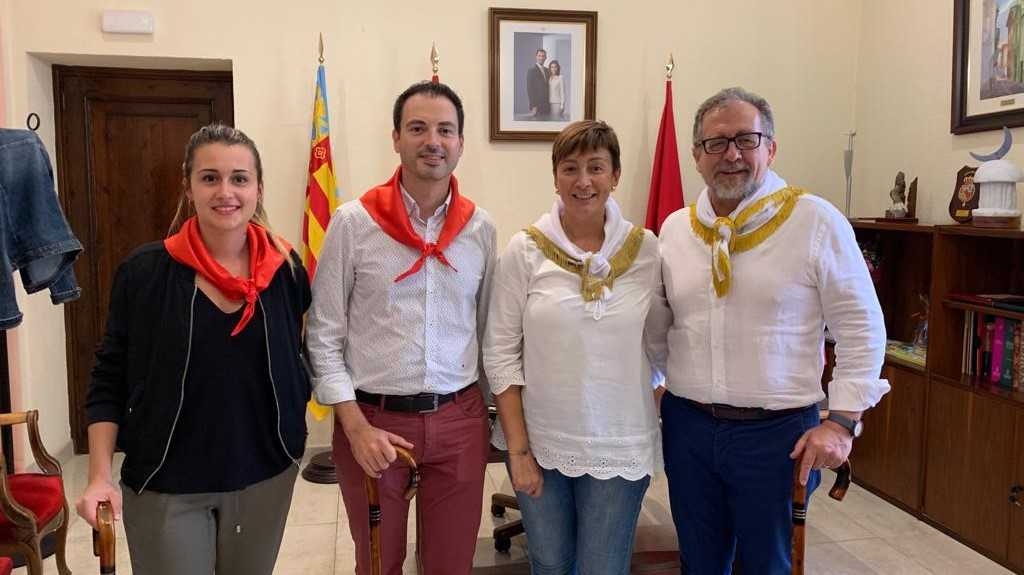 Jose Martí reitera el apoyo de la Diputación a las fiestas tradicionales de la provincia desde Segorbe