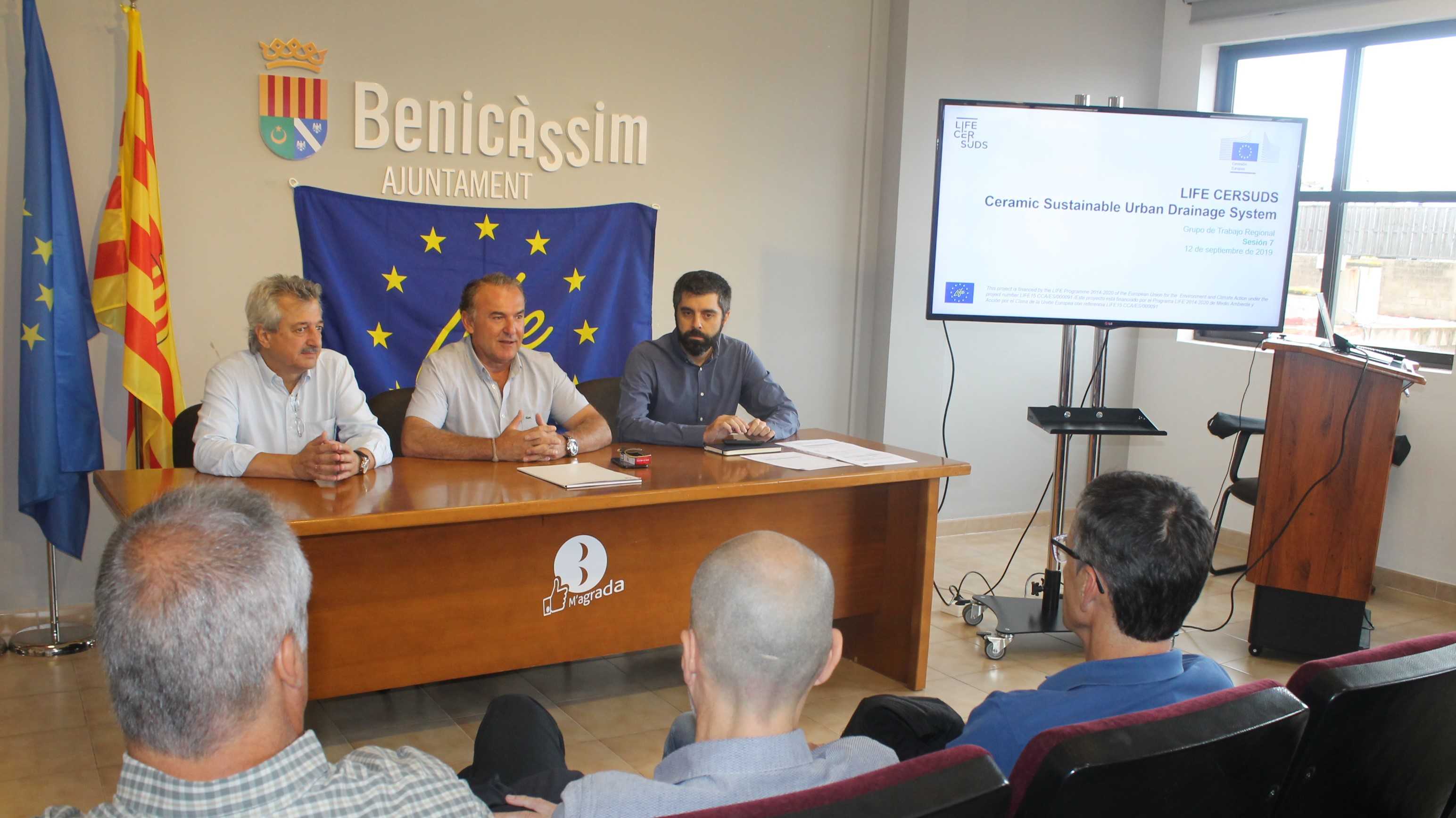 Benicàssim acoge la última reunión del Grupo de Trabajo Regional Life Cersuds