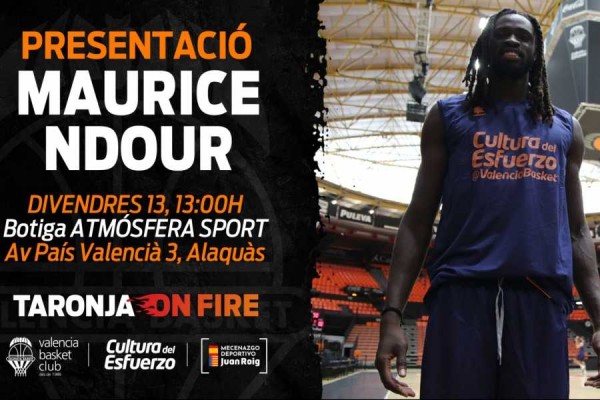 Maurice Ndour completa su fichaje y será presentado en Atmósfera Sport