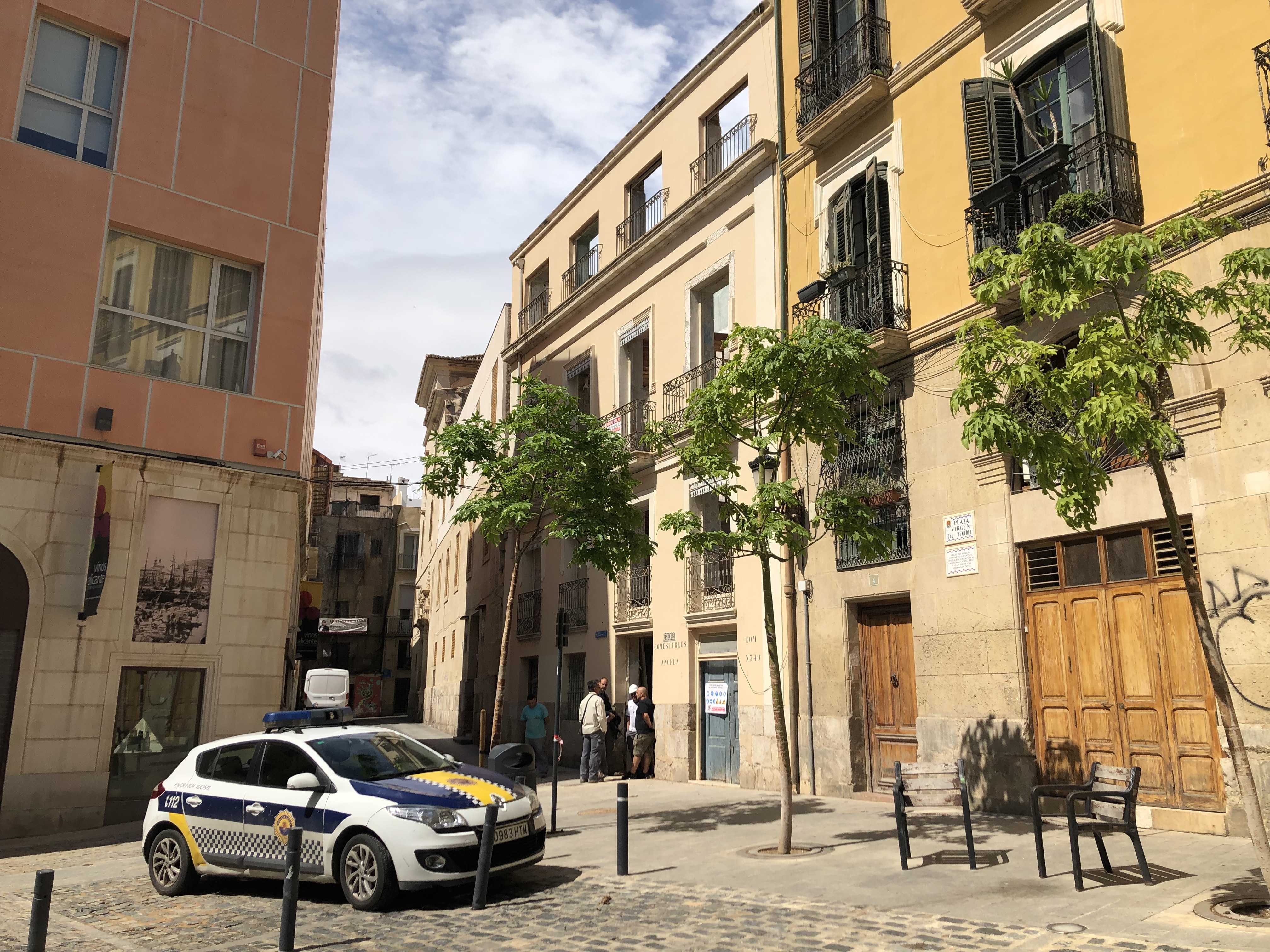 Alicante para la obra de un edificio con piscina en el Casco Histórico por falta de estudio arqueológico