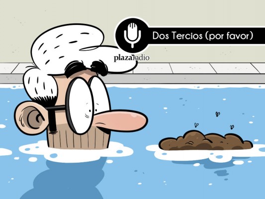 Dos tercios (por favor): el reto de cagar en las piscinas