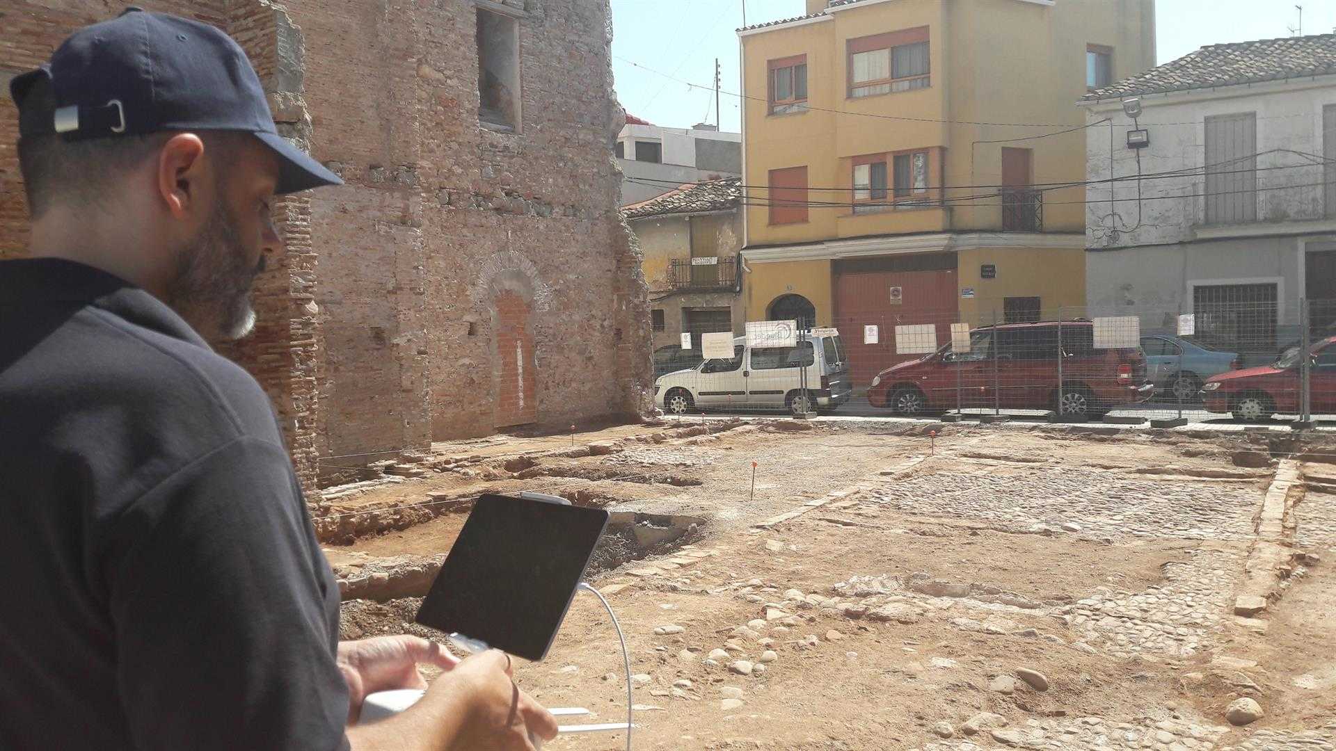 Borriana realiza un levantamiento digital de los restos arqueológicos del hospital de Sant Blai