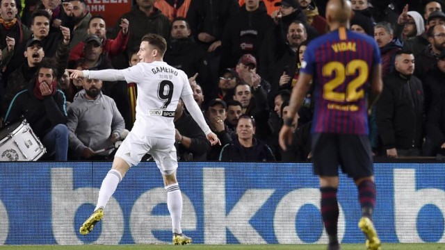 El Valencia sumó en la mitad de sus últimas visitas al Camp Nou