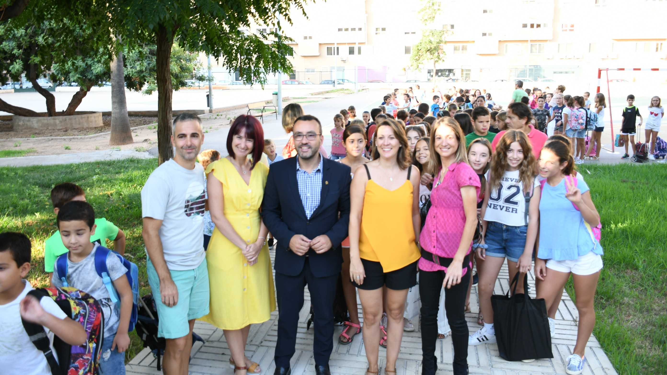 Vila-real vuelve al ‘cole’ con el Escultor Ortells a pleno rendimiento tras las obras de emergencia
