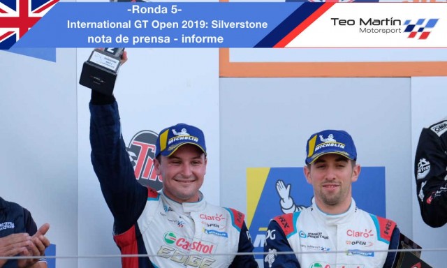 Quinto podio del año para Rueda y Saravia en Silverstone