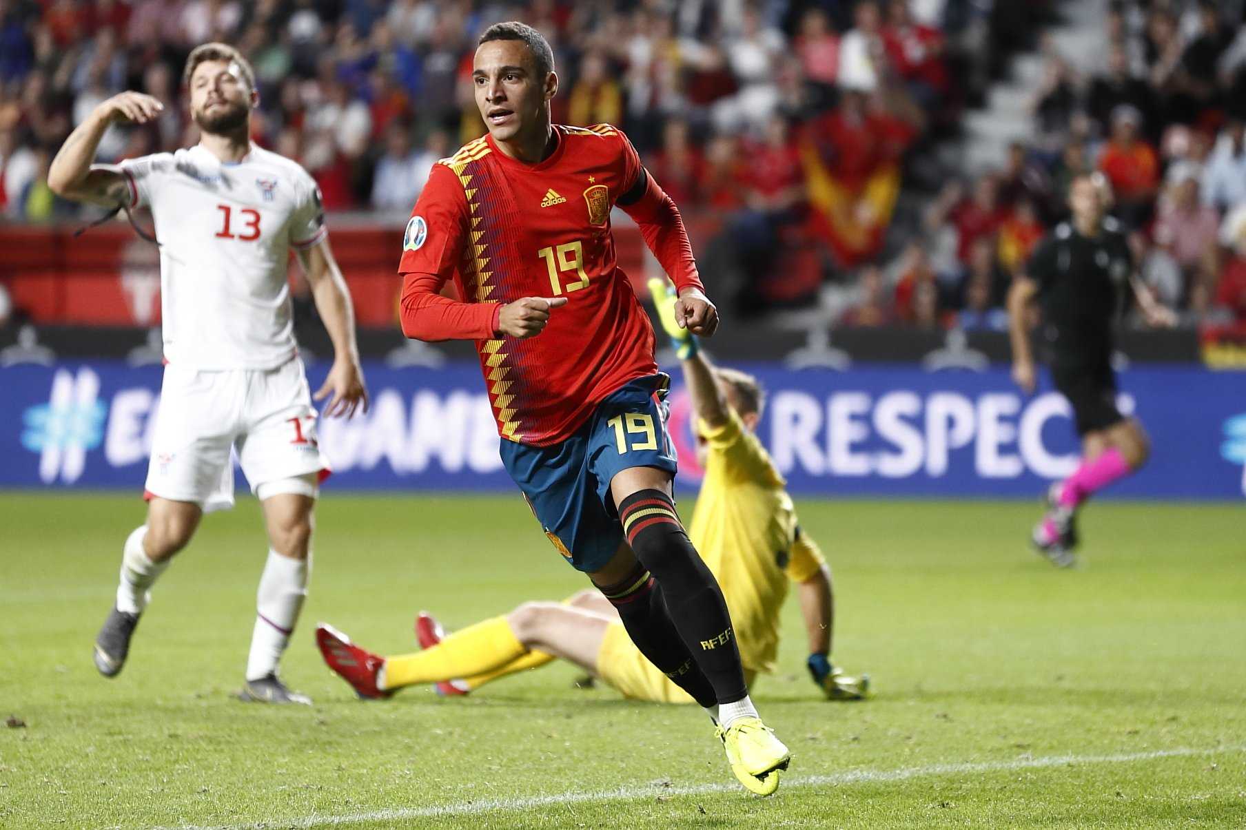 'Doblete' de Rodrigo para acercar a España a la Eurocopa