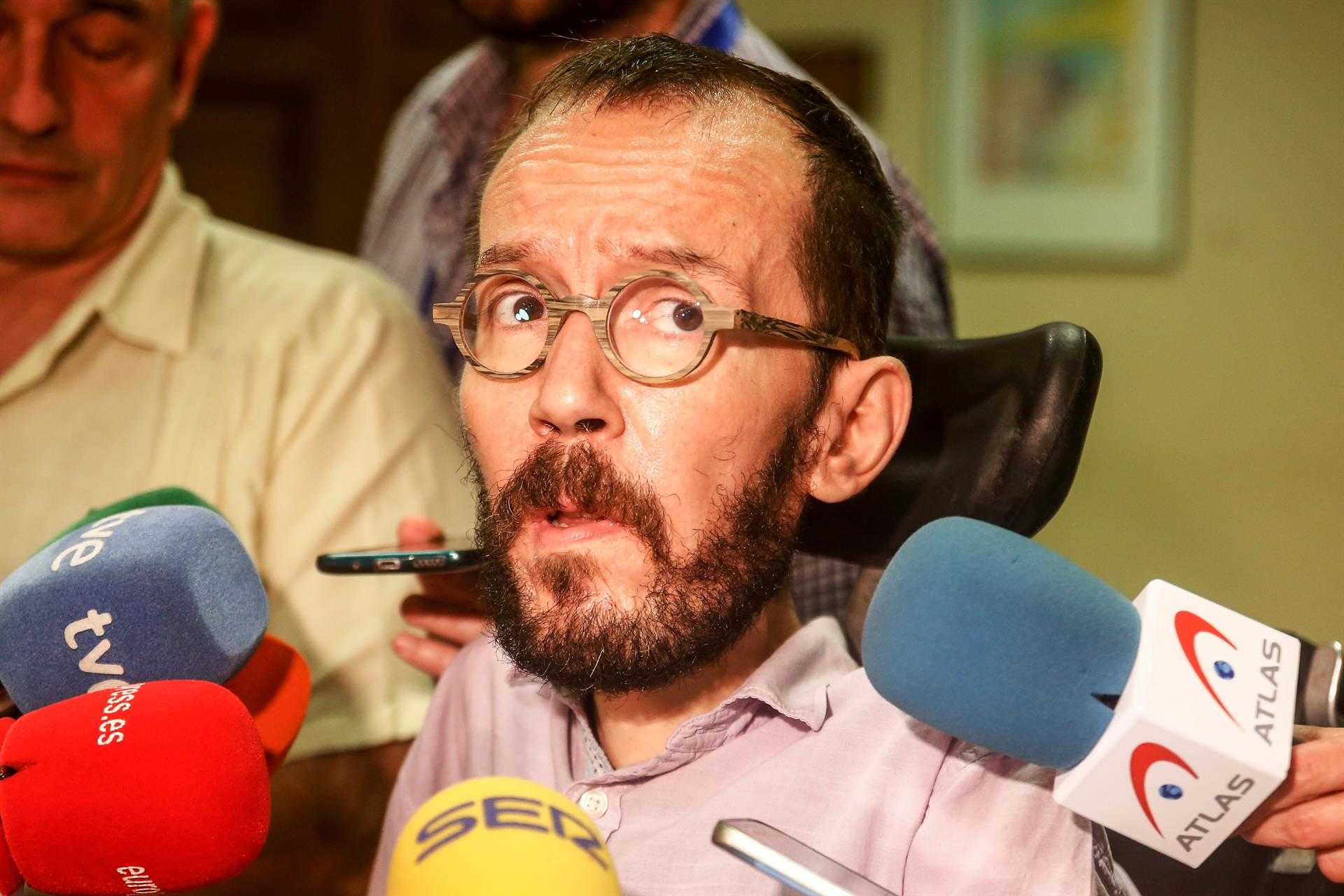 Echenique asegura que el PSOE no hallará 