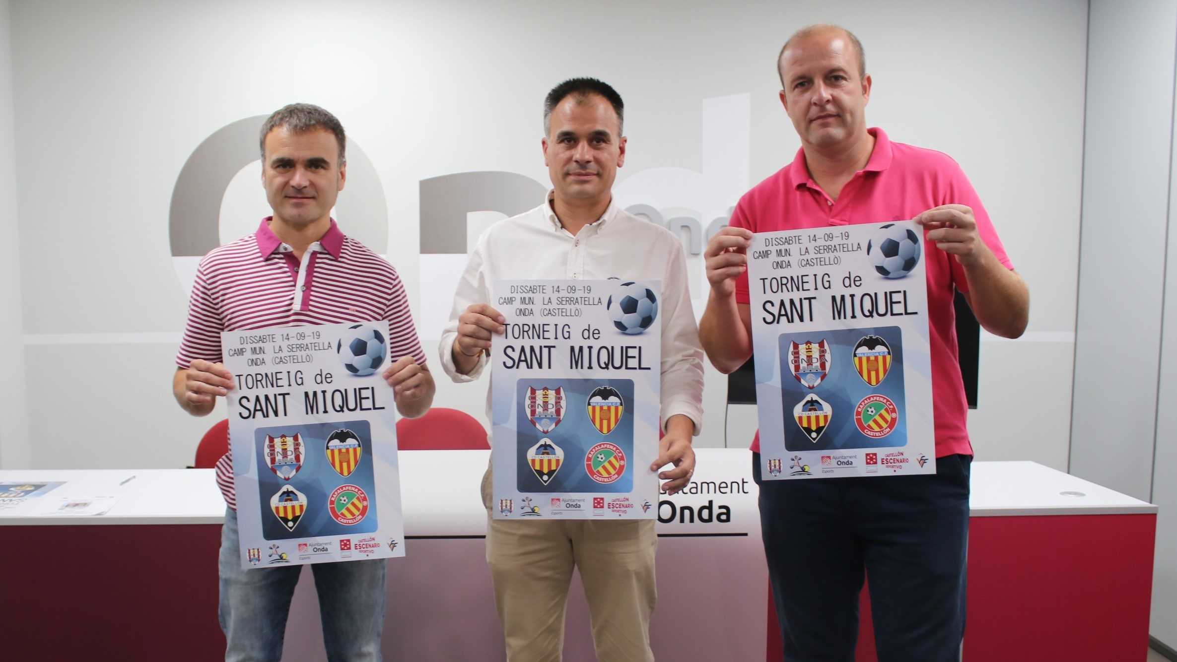 Onda reunirá al Valencia CF, Rafalafena CF y al CD Castellón en el torneo infantil de fútbol Sant Miquel