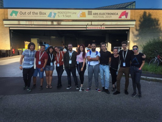 Estudiantes de la UPV muestran sus trabajos en el festival Ars Electronica