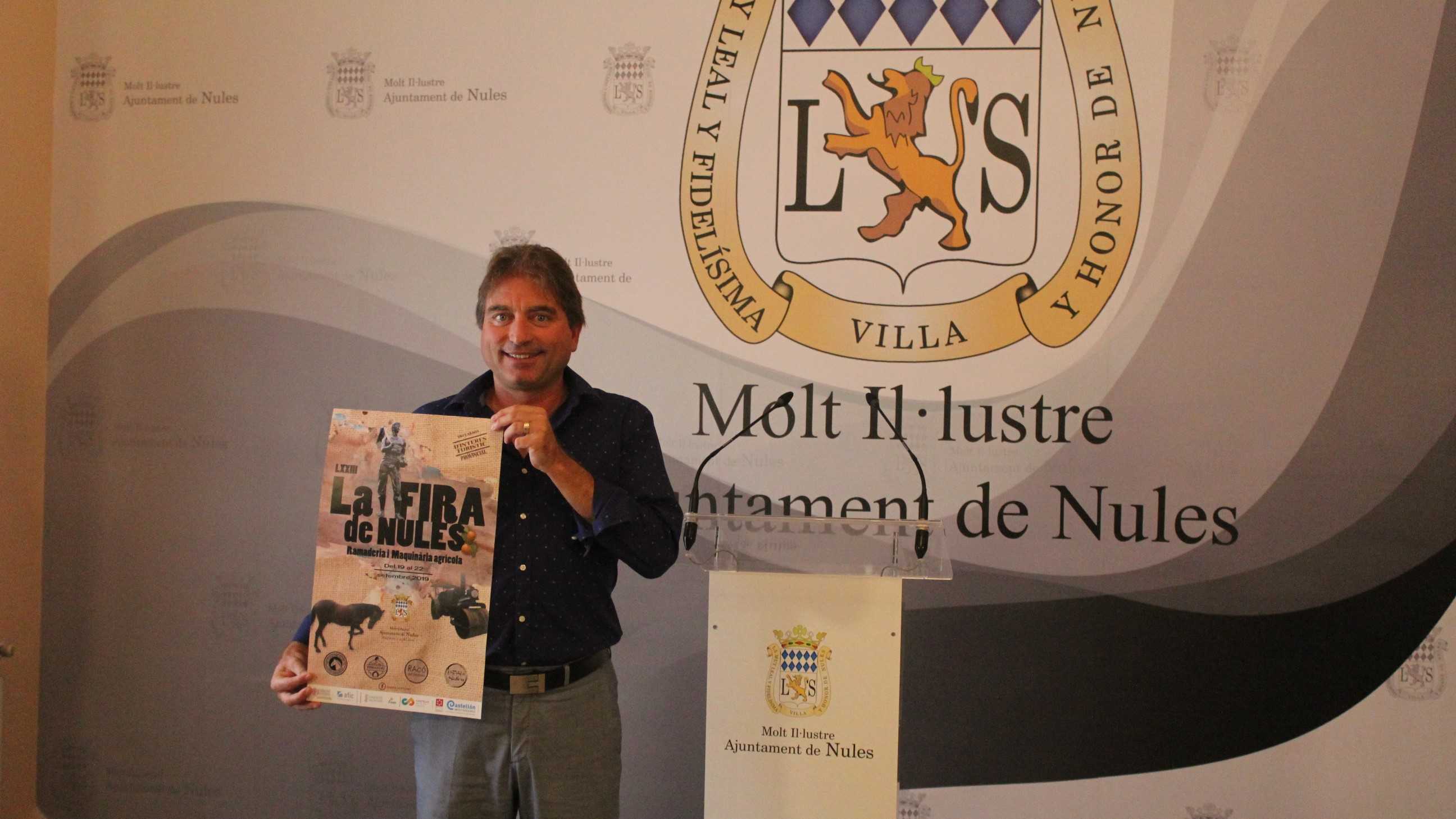 Nules presenta el cartel de la LXXIII 'Fira de Ramaderia i Maquinària Agrícola'