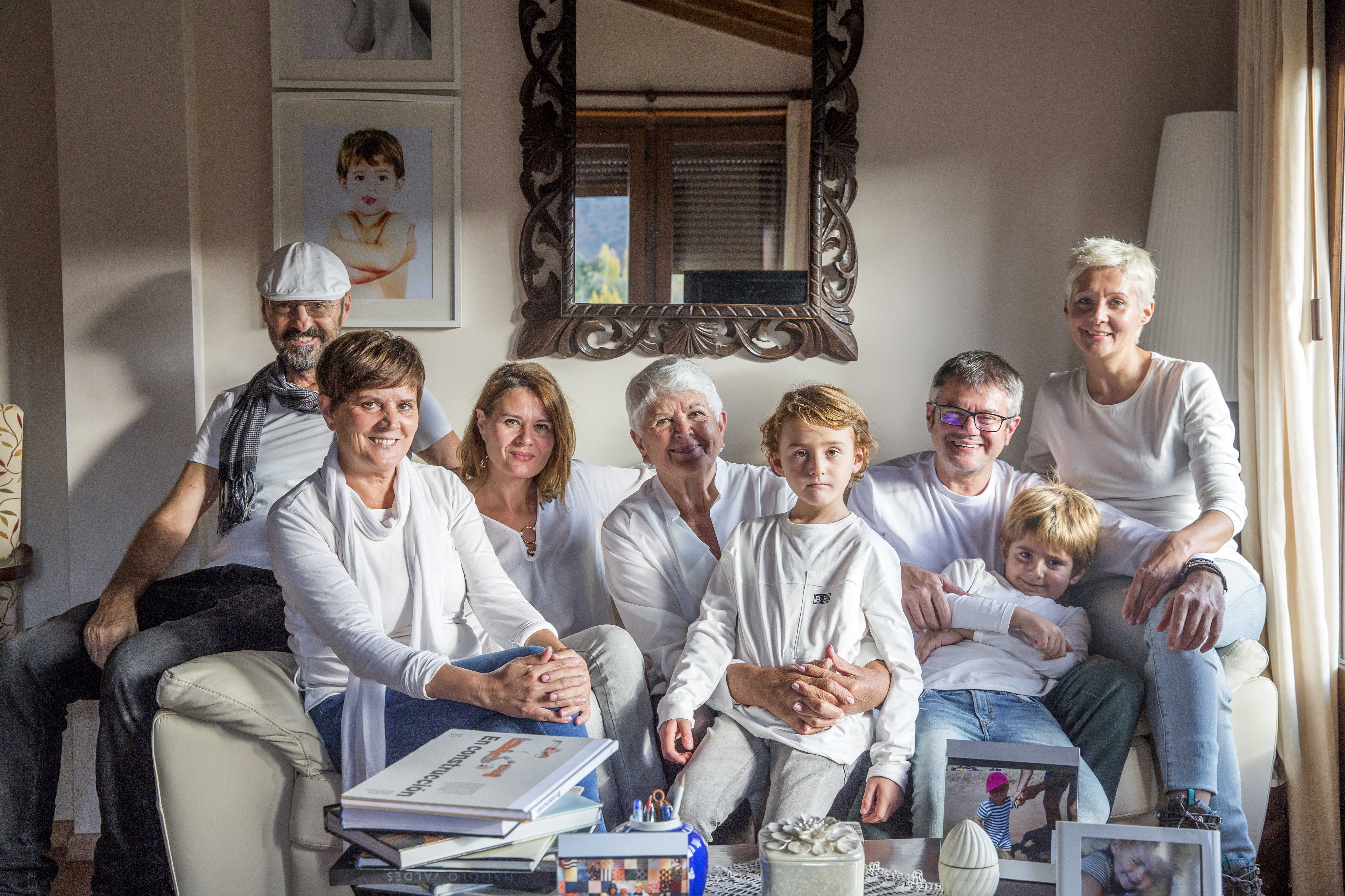La familia Salvador, fotografía de Marga Ferrer - 