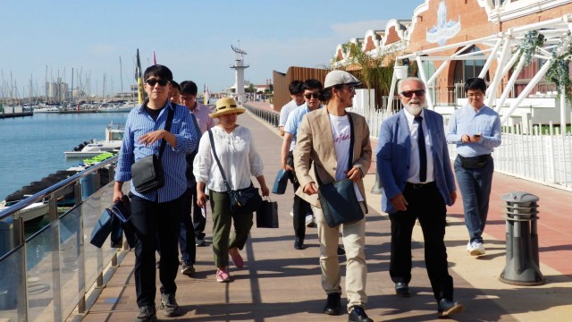 Una delegación coreana 'le echa el ojo' a PortCastelló y a sus oportunidades comerciales 