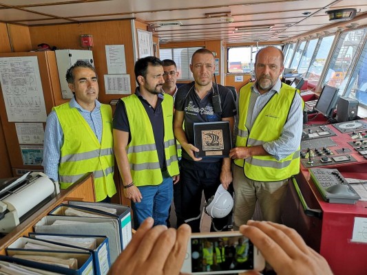La naviera turca Akkon Lines elige el Puerto de València para empezar a operar en España