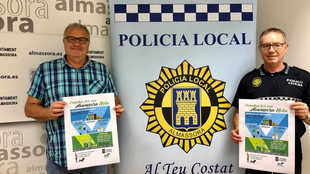 Almassora activa una campaña para sensibilizar sobre el abandono de enseres en la vía pública