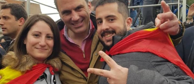 Boda en Vox: su síndica autonómica y su portavoz en Alicante se casan el Día de la Hispanidad