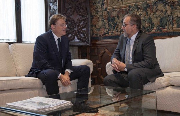 Martí pedirá con Puig al Gobierno beneficios fiscales para frenar la despoblación en el interior