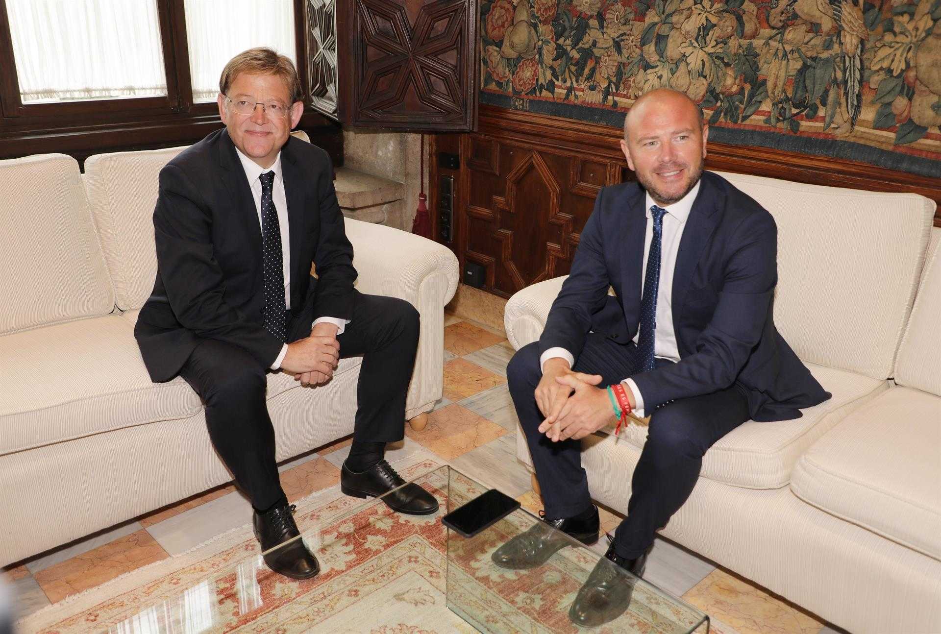 Puig quiere impulsar una ley que desarrolle y dé estabilidad al Fondo de Cooperación Municipal