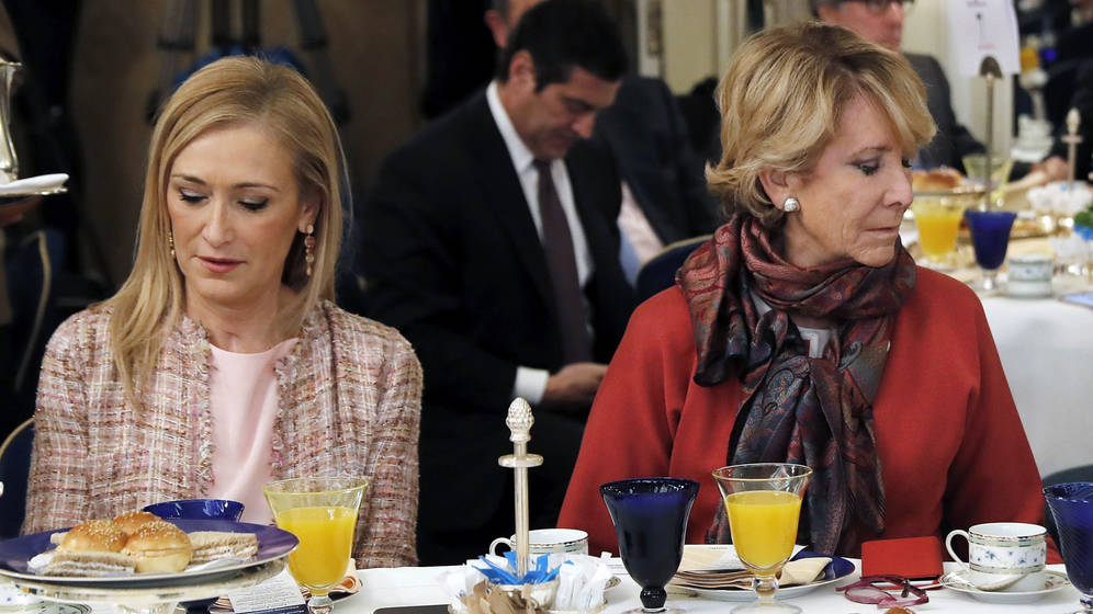 Aguirre y Cifuentes, imputadas por la presunta financiación irregular del PP de Madrid