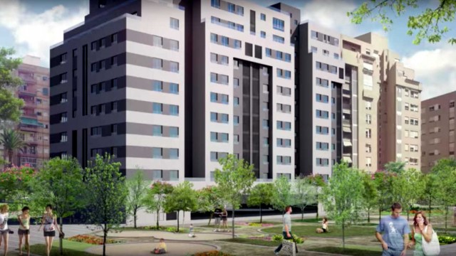 Puig Promotores construye un edificio de 61 viviendas junto al Parque Central