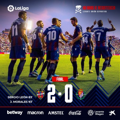 Un buen final del Levante le dio la victoria tras un choque igualado