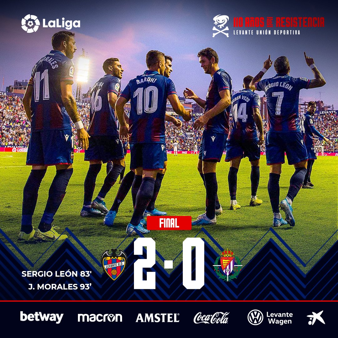 Un buen final del Levante le dio la victoria tras un choque igualado