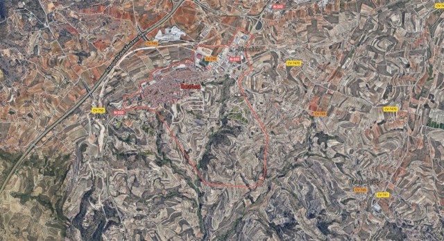 Declarado un incendio en Benissa con riesgo de afectar a bienes no forestales