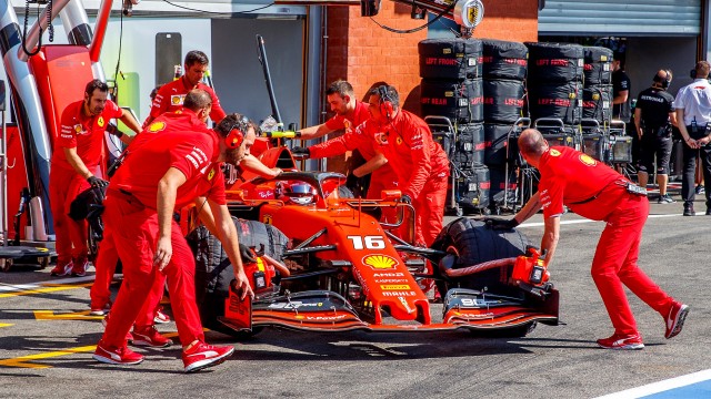 Leclerc logra su tercera 'pole' y saldrá primero en Spa-Francorchamps
