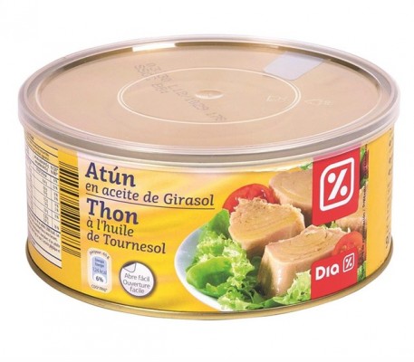 Dia retiró 3.420 latas de atún de aceite de girasol por la presencia de toxina botulínica