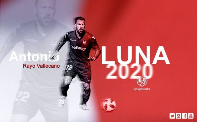 Antonio Luna refuerza el lateral izquierdo del Rayo Vallecano