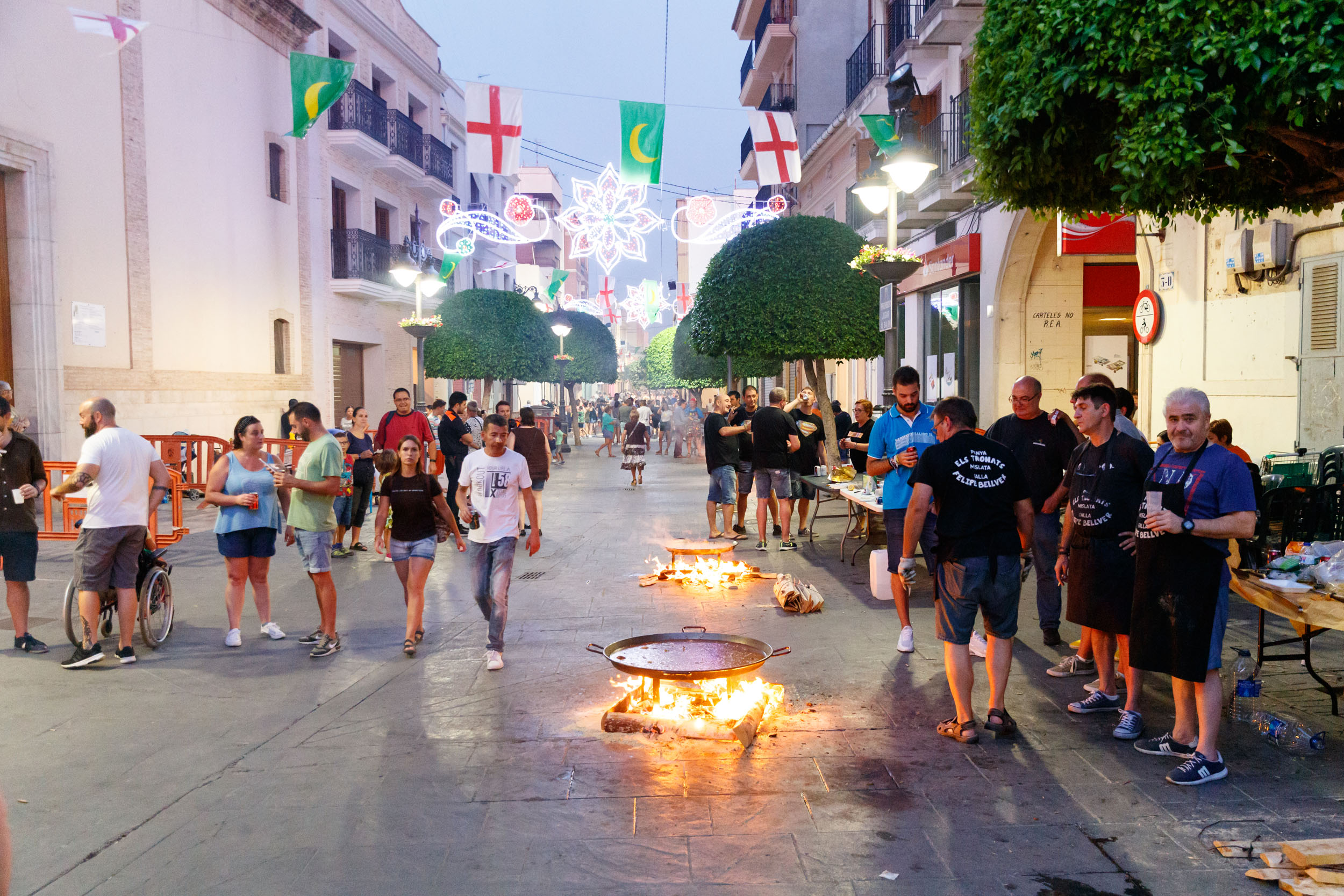 El concurso de paellas y la entrada mora marcan el inicio de las fiestas de Mislata
