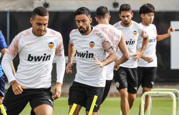 Rodrigo se entrena, Gabriel y Gameiro siguen de baja y Maxi se ausenta de la sesión 