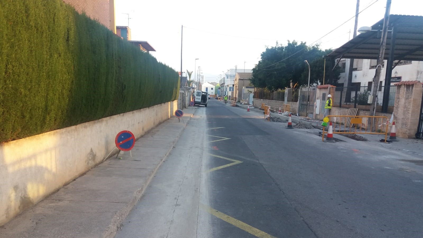 PP Burriana denuncia que empresarios del Camí Fondo sufren inundaciones tras las obras del Ivace