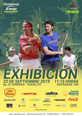 Ferrer y Ferrero disputarán una exhibición en Villena
