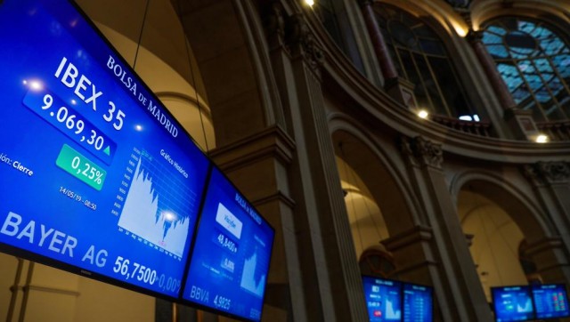 El Ibex 35 se acerca a los 8.700 puntos con una subida del 0,34% en la sesión