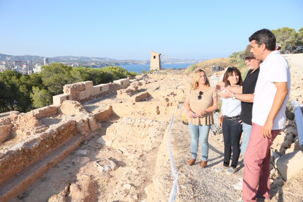 Confirman el hallazgo de la Puerta del Oeste de la Pobla Medieval de Ifach
