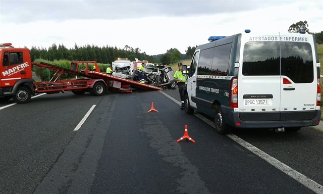 Nueve personas fallecen en las carreteras españolas durante el fin de semana