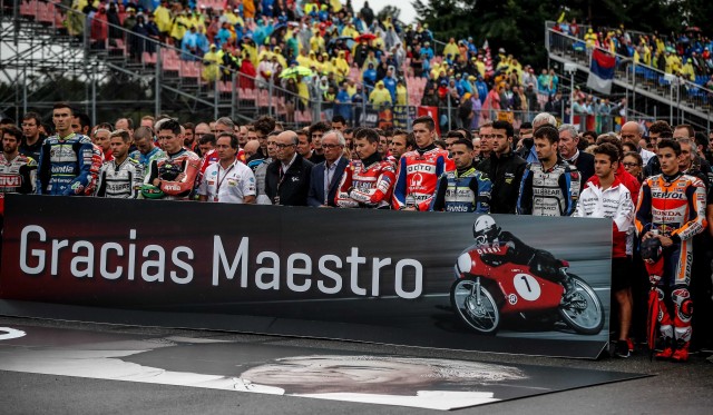 El paddock del Mundial despide al 'maestro' Ángel Nieto
