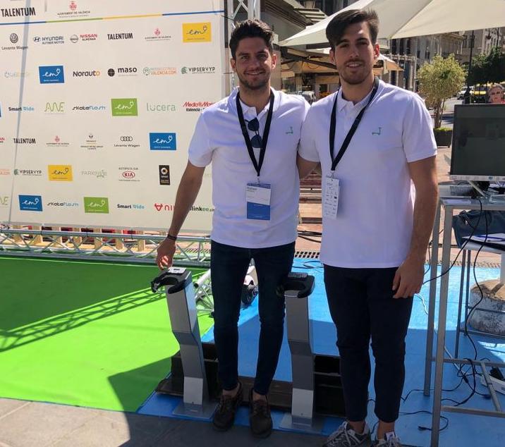 Rafa Moratal y Silverio Martínez, fundadores de Parkinete - 