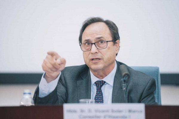 Soler no descarta tener que anticipar el cierre del Presupuesto si no basta con la reducción de gastos