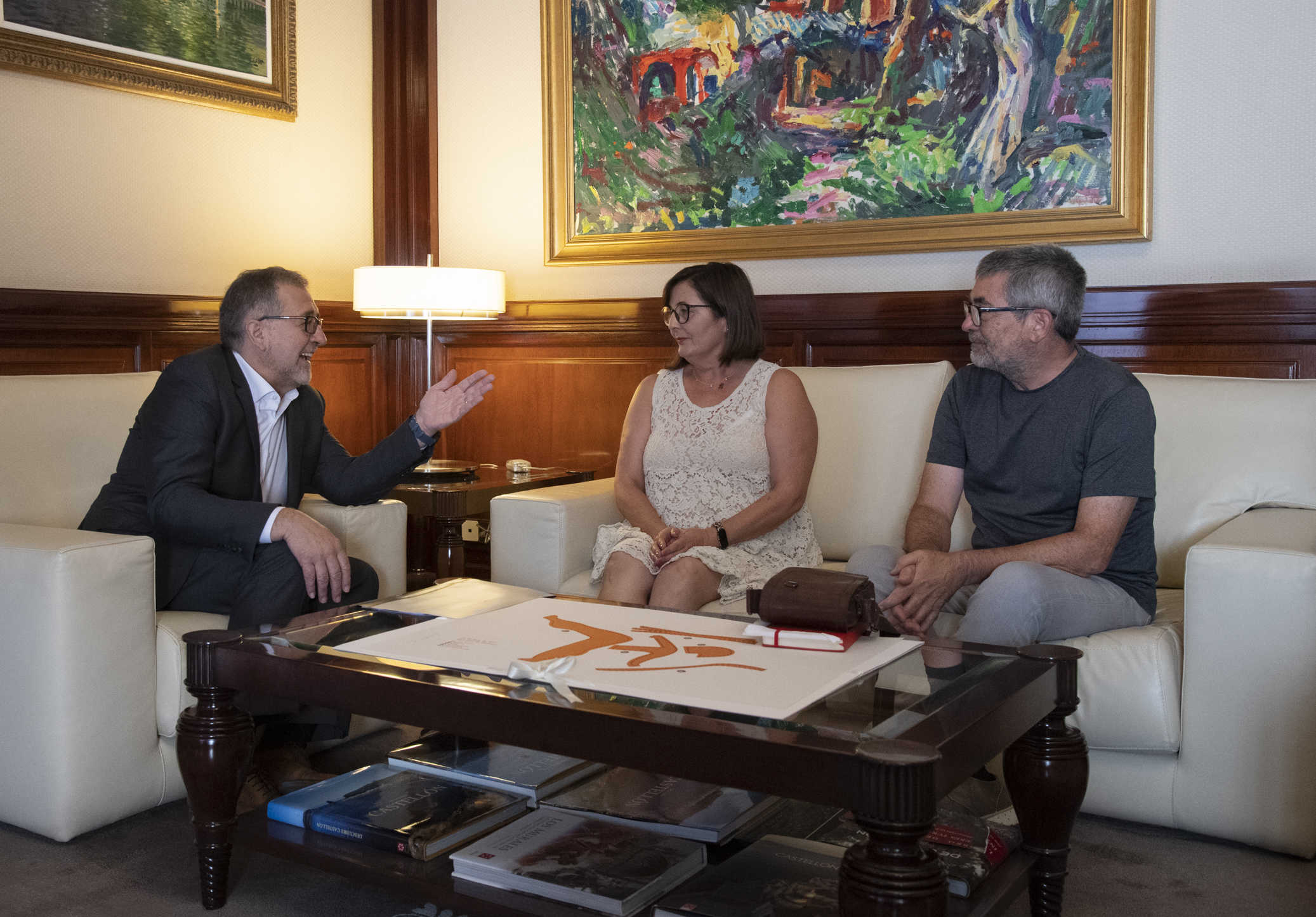 La alcaldesa de Viver traslada a Diputación los problemas derivados de la obsoleta red de aguas