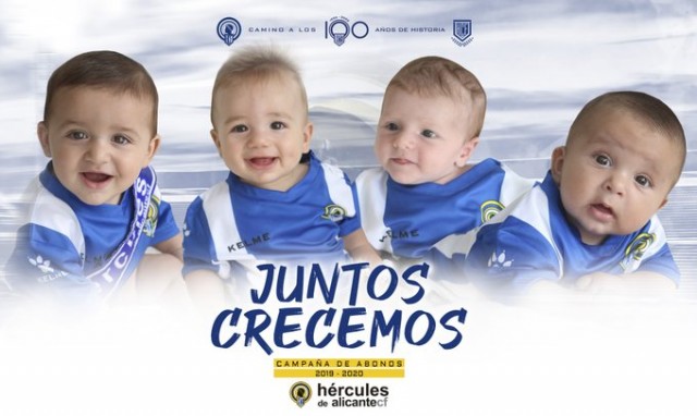 El Hércules supera los 6.000 abonados y mejora las cifras del inicio del pasado año