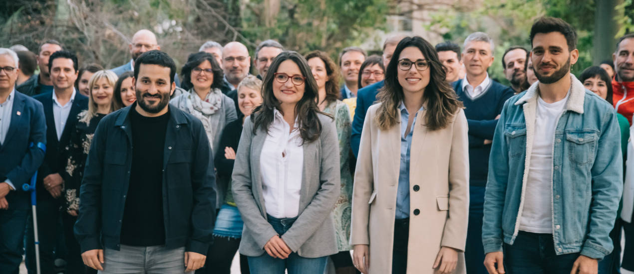 Los candidatos de Compromís a las elecciones autonómicas.  - 